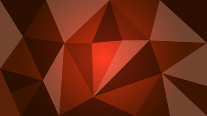 Background of abstract triangles of red color. EPS 10.
