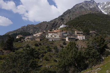 Fototapeta na wymiar Asco, Hochgebirge Korsika