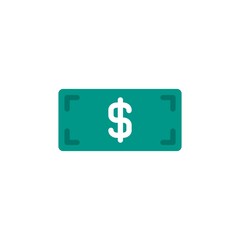 usd in cash, dollar cash flat vector icon. Modern simple isolated sign. Pixel perfect vector  illustration for logo, website, mobile app and other designs