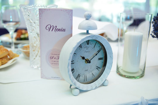 Paris ornament clock