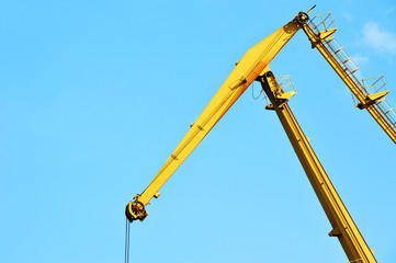 Port cargo crane