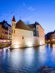 Fototapeta premium Palais de l'Isle à Annecy, Haute-Savoie, France