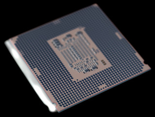 Central processing unit CPU microchip