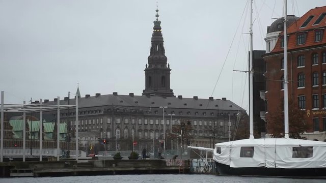 Christiansborg Slot, Royal Palace in Copenhagen, Denmark