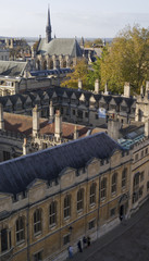 Brasenose and Exeter colleges Oxford