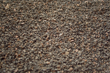 Gravel texture closeup