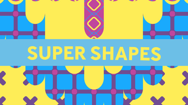 Colorful Shape Title Transitions