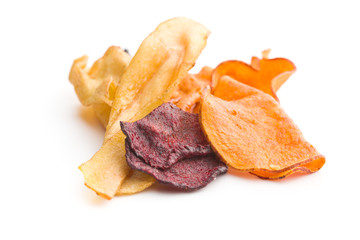 Mixed fried vegetable chips