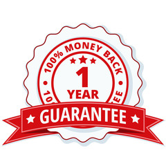 One year money back guarantee