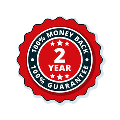 2 year money back guarantee