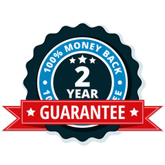 2 year money back guarantee