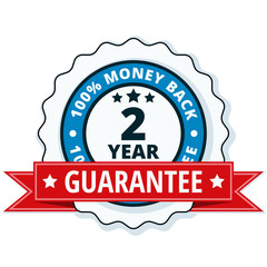 2 year money back guarantee