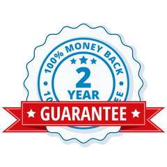 2 year money back guarantee