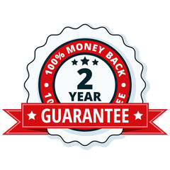 2 year money back guarantee