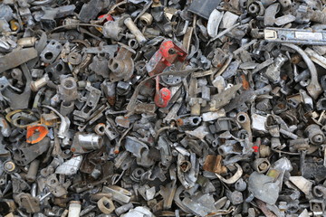 Metal trash for scrap