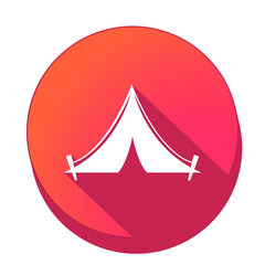 ikona z długim cieniem na tle okręgu © vempireart