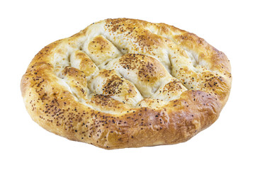 Ramadan Pita. Traditional Turkish bread for holy month Ramadan.