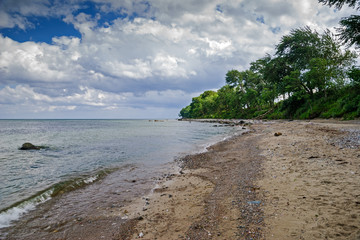 Beach at Frederikenhof on Island Fehmarn, Baltic Sea, Germany