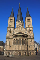 Fototapeta na wymiar Bonner Münster, Deutschland