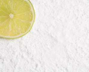baking soda or sodium bicarbonate
