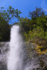 Plakat Wonderful waterfall in Costa Rica