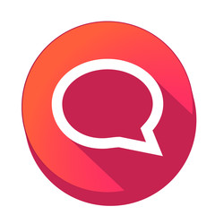 ikona z długim cieniem na tle okręgu © vempireart