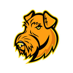Airedale Terrier Dog Mascot