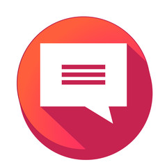 ikona z długim cieniem na tle okręgu © vempireart