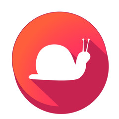 ikona z długim cieniem na tle okręgu © vempireart