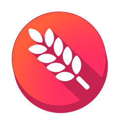 ikona z długim cieniem na tle okręgu