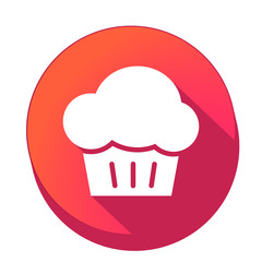 ikona z długim cieniem na tle okręgu