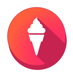 ikona z długim cieniem na tle okręgu 