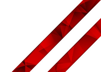 Red geometric texture background, can be used design of flyers, brochures, banners and advertising