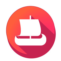 ikona z długim cieniem na tle okręgu © vempireart