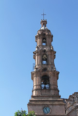 Fototapeta na wymiar Catedral Basílica de Nuestra Señora de la Asunción de Aguascalientes Mexico