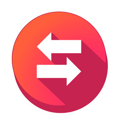 ikona z długim cieniem na tle okręgu