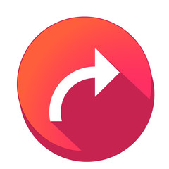 ikona z długim cieniem na tle okręgu