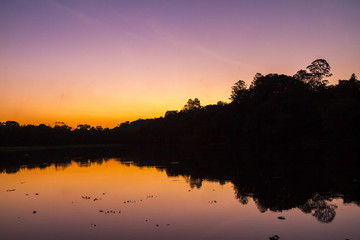 Obraz premium Por-do-sol