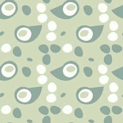 Bird symmetry seamless pattern. Suitable for screen, print and other media.