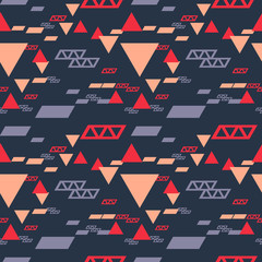 High future technology seamless pattern. Authentic design for digital and print media.