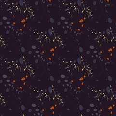 Galactic flow seamless pattern. Authentic design for digital and print media.