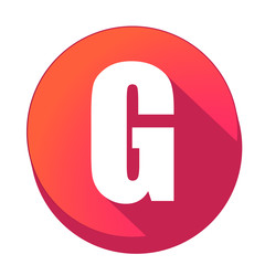 ikona z długim cieniem na tle okręgu © vempireart