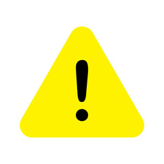 caution sign, attention,exclamation mark vector