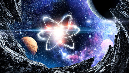 Astronomy concept backdrop