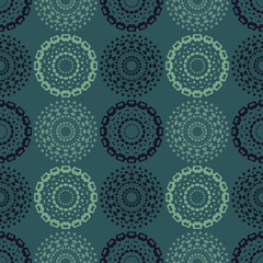 Path of endeavour symmetry seamless pattern. Suitable for screen, print and other media.