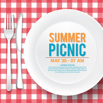 
vector summer picnic design
