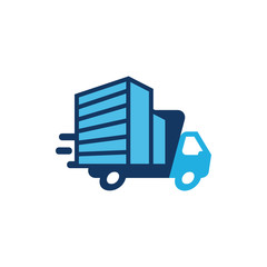 Building Delivery Logo Icon Design