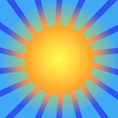 Strong sunlight illustration 6