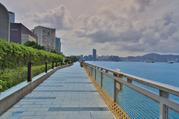 Quarry Bay promenade at 2017 summer