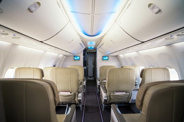 Seat of business class in airlpane